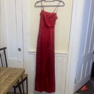 Red Dress Special Event Dress Size Medium